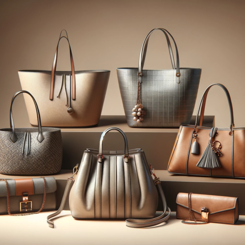 A collection of fashionable and functional bags.